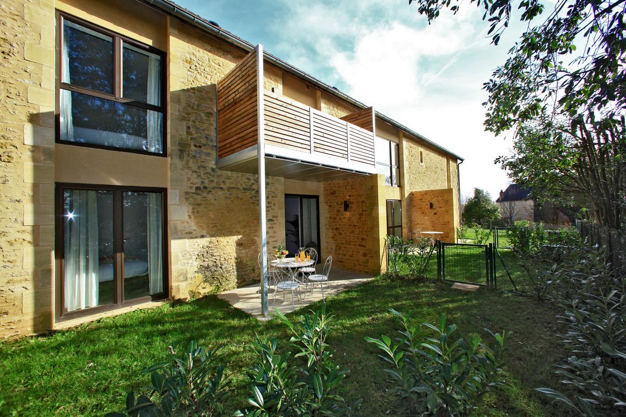 Les Jardins Du Porche Aparthotel Sarlat-la-Canéda Exterior foto